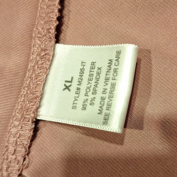 U women's Blue Mood casual stretch long sleeve regular size top XL - Picture 4 of 4